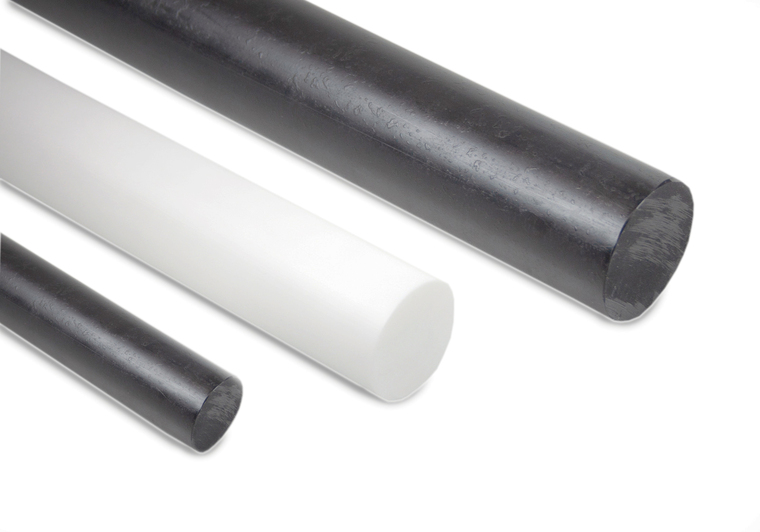 Polyethylenové tyče PE300 (PE-HD), natur