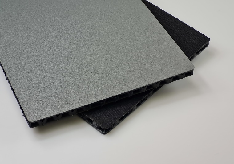 PP Akyboard šedý, 1870 x 2620 x 10,5 mm s textilií