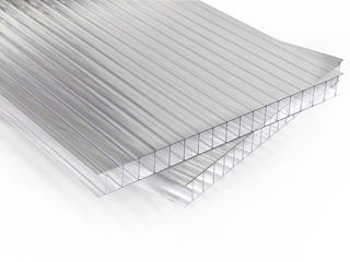 Polykarbonátová deska silver 16 mm HEATSTOP 2W (dvoustěnná)