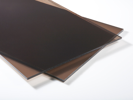 Plný polykarbonát bronz 5 mm s UV 2050 x 3600 mm