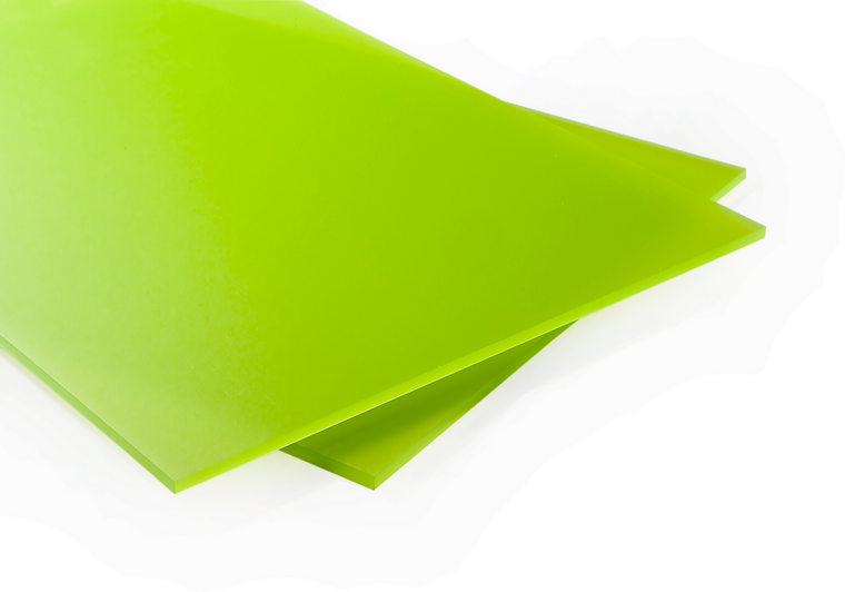 Plexisklo Zelené Satinované 4 mm PLEXIGLAS® Satinice