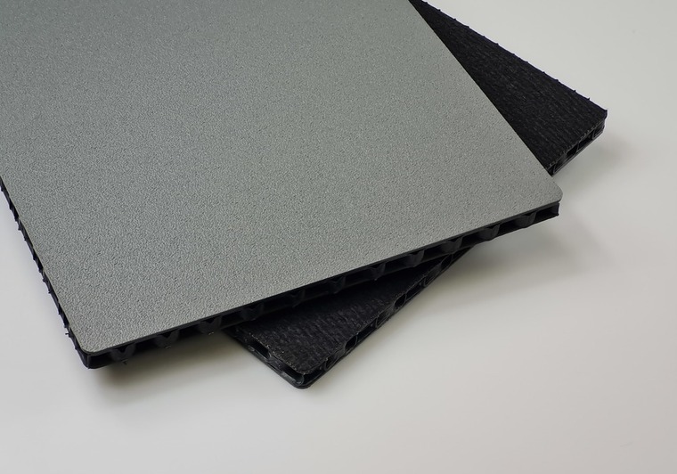 PP Akyboard šedý 3,8 mm s textilií
