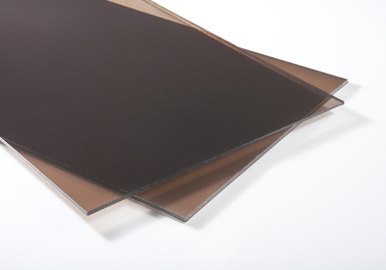 Plná polykarbonátová deska bronz s UV 6000x2100x8 mm