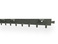 Hřebenová plastová lišta pro děrované PVC pásy 610 mm