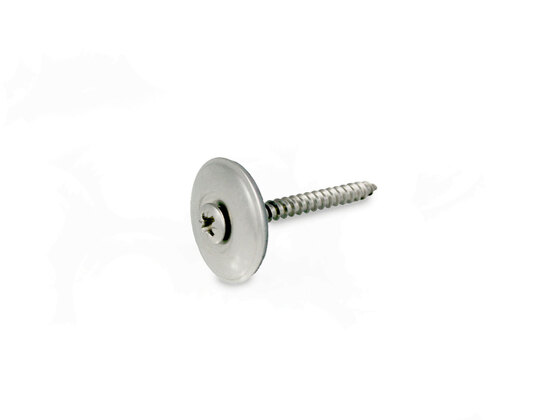 Samořezný šroub 4,5 x 45 mm, včetně podložky s prachovkou