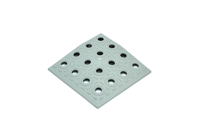 Rohový nájezd GripTile - šedý