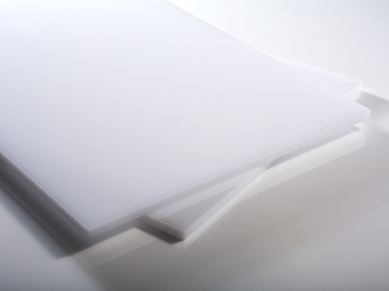 Plný polykarbonát opál 30% 5 mm s UV 1500 x 490 mm