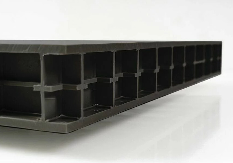 Konstrukční desky Polystone G CubX s UV černá, RAL9004