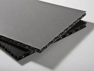 PP bublinkový šedý 3.8 mm s 3D strukturou