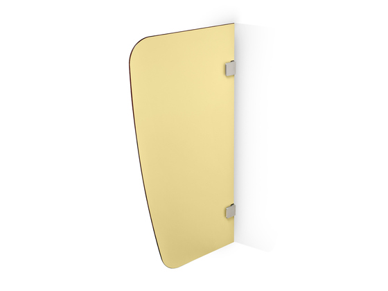 Dělicí stěna mezi pisoáry, žlutá