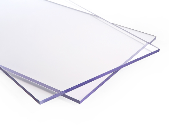 Plný polykarbonát čirý 10 mm s UV 4500x2100mm