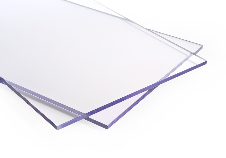 Plný polykarbonát čirý 10 mm s UV 4500x2100mm