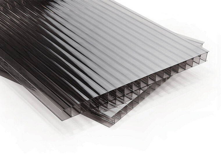 Polykarbonátová deska 16 mm 2W antracit ECO