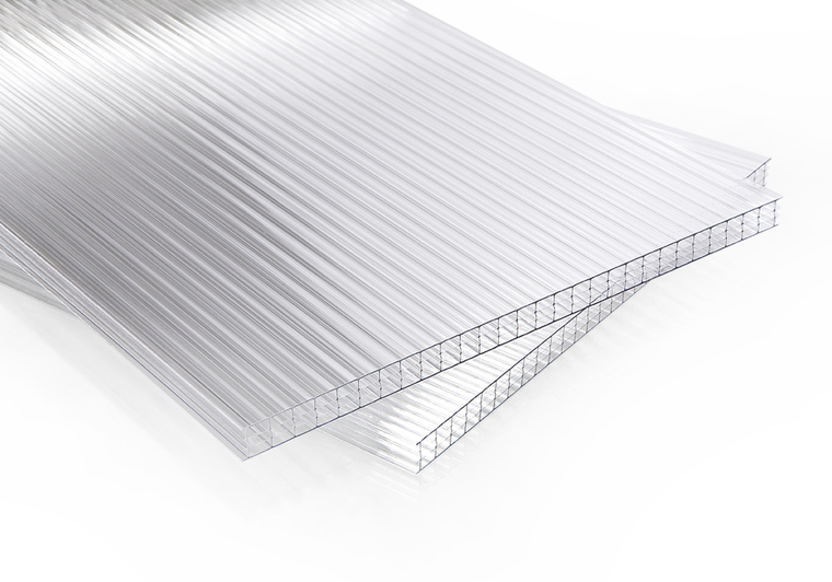Polykarbonátová deska čirá 10 mm 4W 1000 x 5000 mm