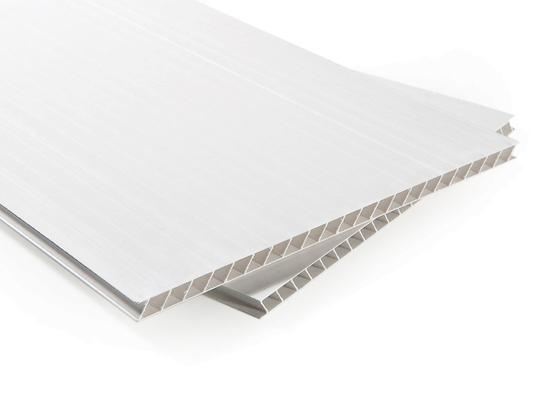 PP dutinkový 4 mm transparentní 740 x 3000 mm