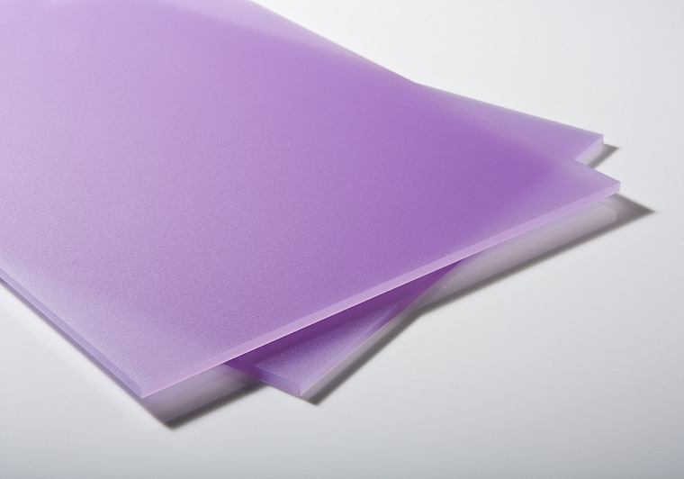 Plexisklo fialové satinované 4mm