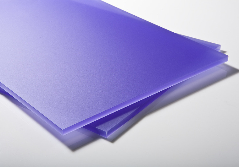 Plexisklo fialové satinované 6mm
