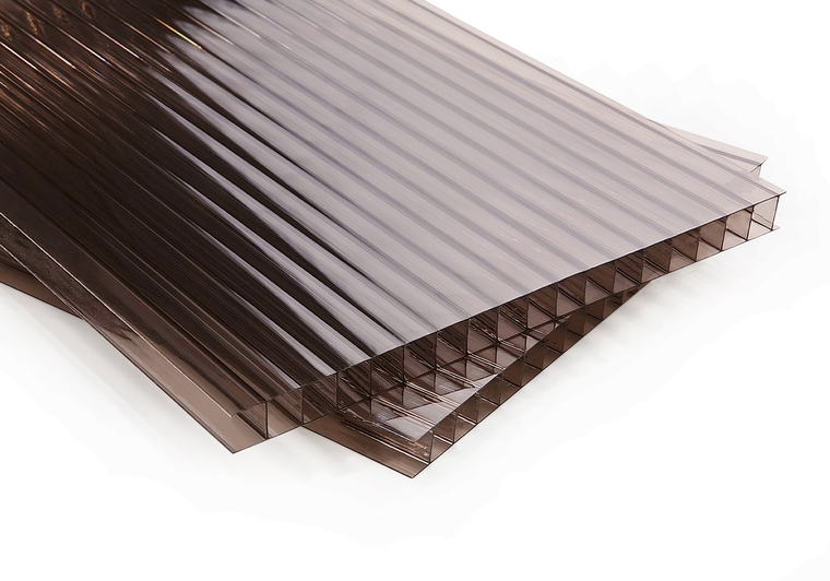 Polykarbonátová deska bronz 16 mm ECO (dvoustěnná)