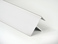 Počáteční a koncový okopový hliníkový profil Elox stříbrný „F“, 40/65 mm, délka 6 m Terrace