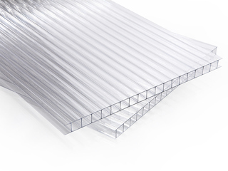 Polykarbonátová deska čirá 10 mm 2W LIGHT (dvoustěnná)