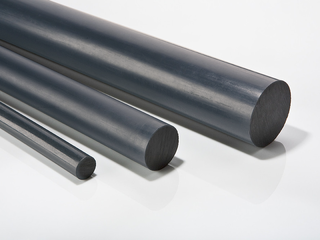 Polyvinylchloridové tyče, PVC-U šedá