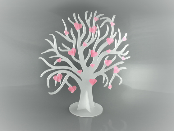 Svatební strom 3D