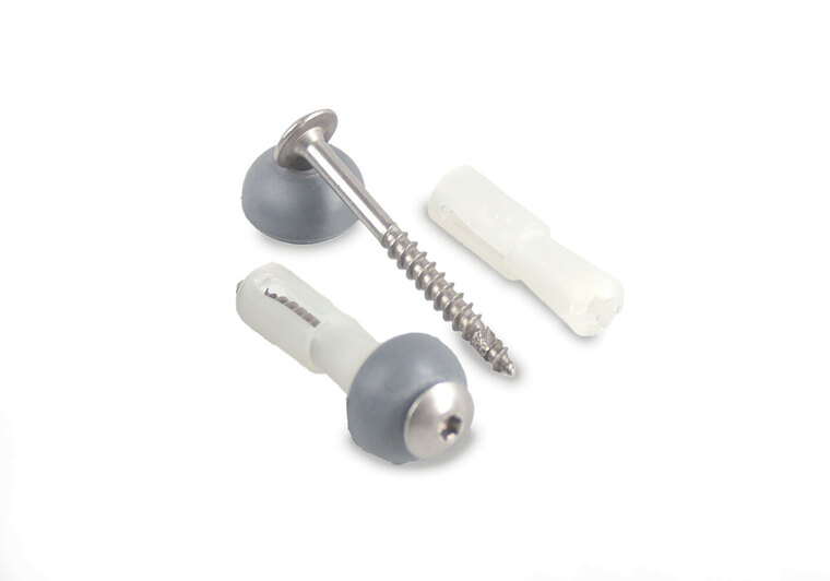 Distanční podložka UNIVERZÁLNÍ exlusive včetně nerezového šroubu 4,8 x 50 mm