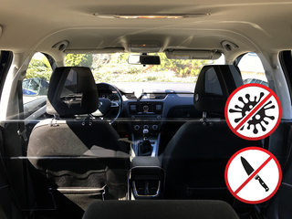 Ochranný štít SAFETY CAB pro vozy Škoda Fabia