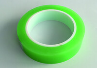 Fixační pomocná páska při lepení plexiskla (25mm/25m) - transparentní zelená