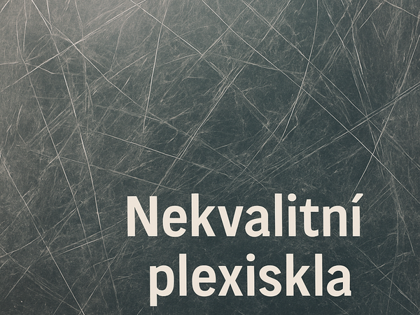 Pozor na nekvalitní plexiskla!