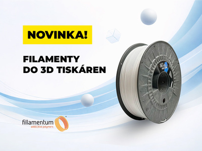 NOVINKA! Filamenty od Fillamentum do 3D tiskáren