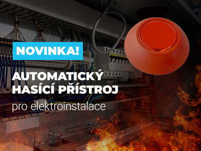 Automatický hasicí přístroj!